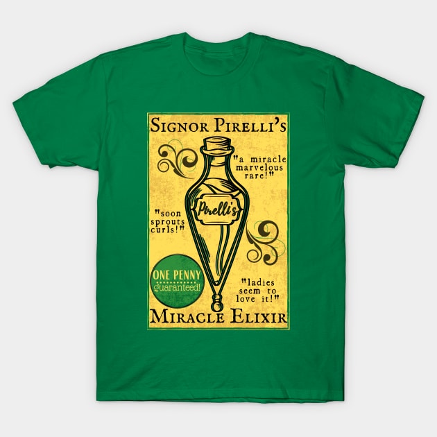 Pirelli's Miracle Elixir - Sweeney Todd Musical T-Shirt by sammimcsporran